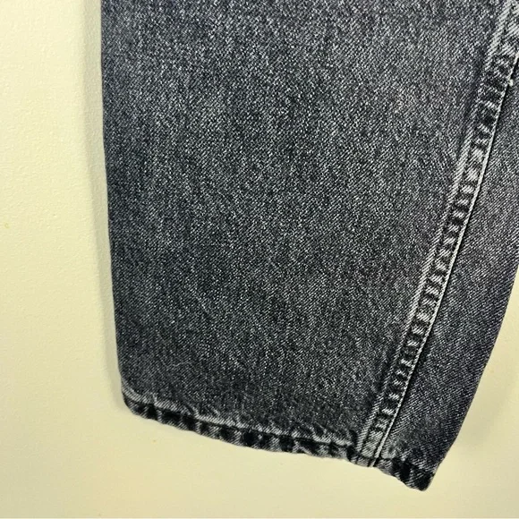 Everlane Black Curvy 90s Cheeky Straight Jeans Size 30 High Rise - Picture 4 of 7